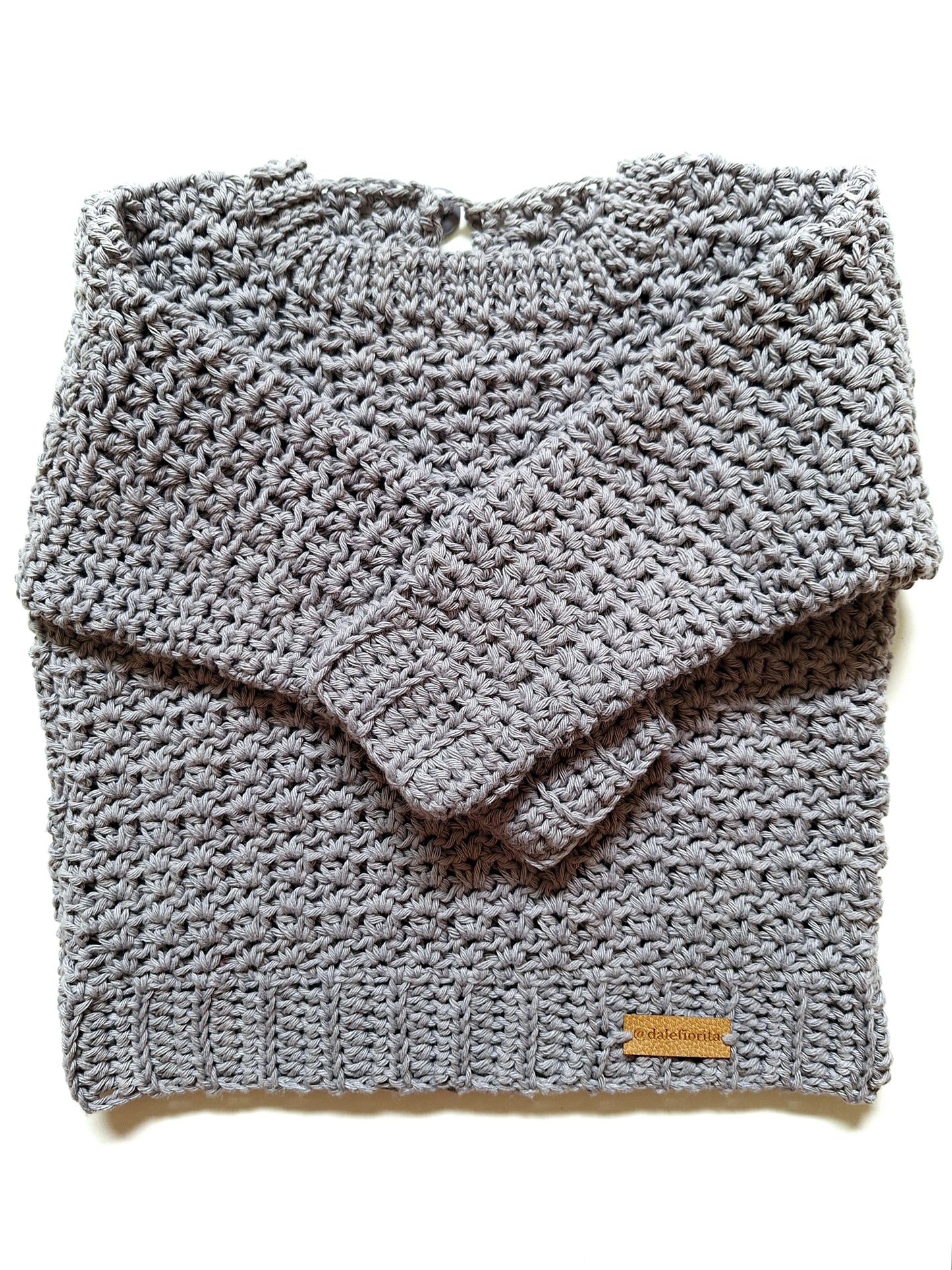 1. GUIA DE TEJIDO - SWEATER DALE FIORITA (Saga FIORITA)