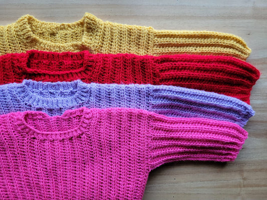 1. GUIA DE TEJIDO - SWEATER CUMPLEAÑOS
