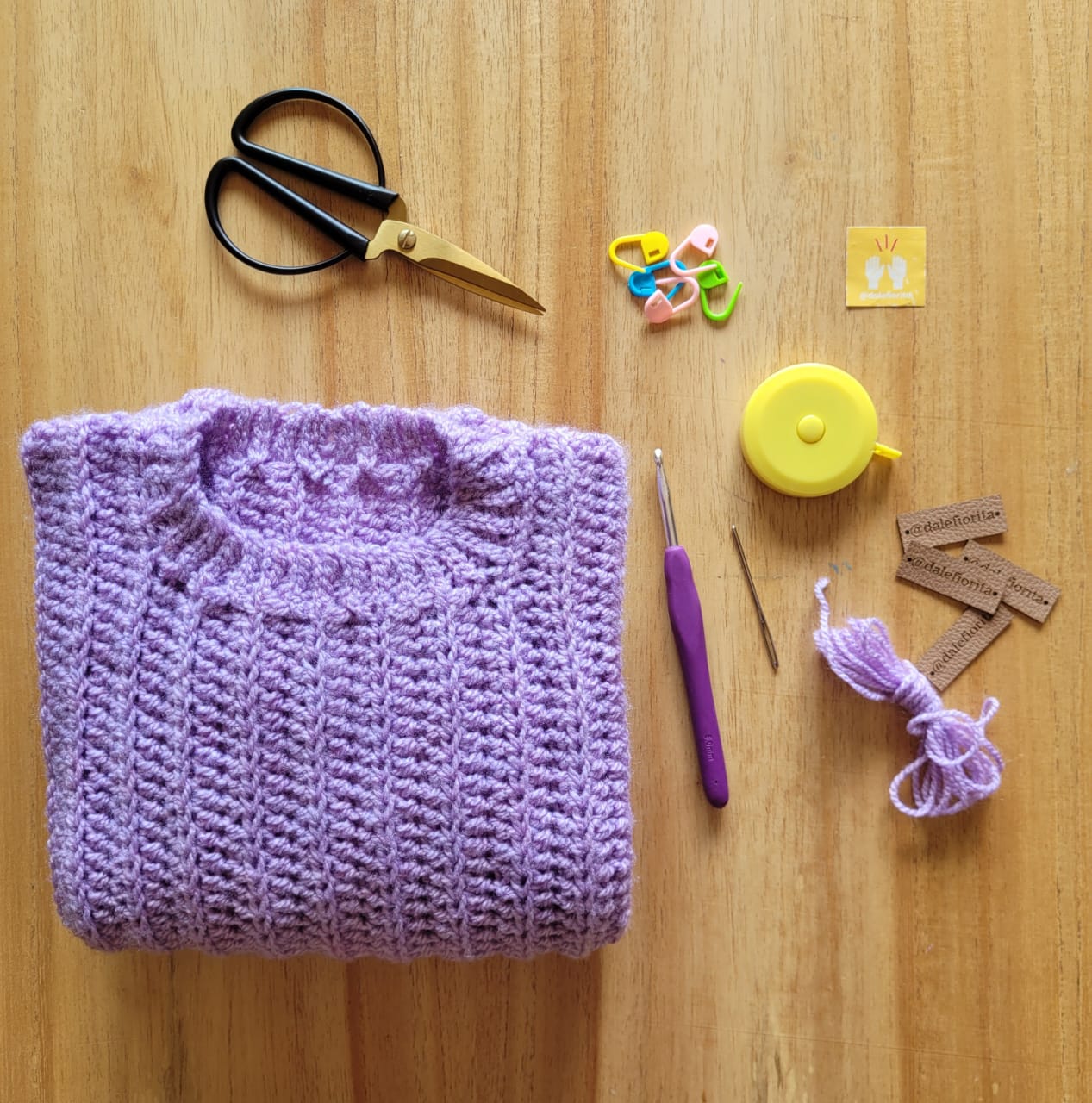 1. GUIA DE TEJIDO - SWEATER CUMPLEAÑOS
